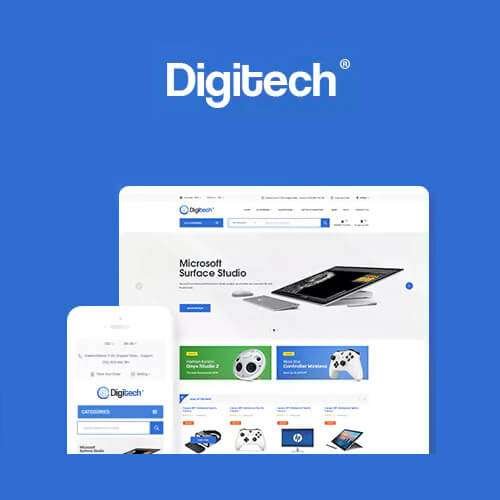 Digitech ecommerce WordPress Theme