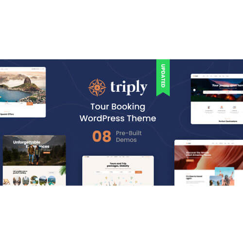 Triply – Tour Booking WordPress Theme