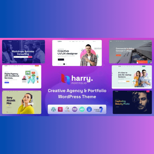 Harry – Creative Agency & Portfolio WordPress Theme