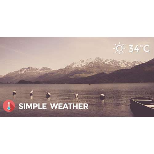 Weather WordPress Shortcode