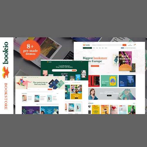 Bookio – Book Store WooCommerce WordPress Theme