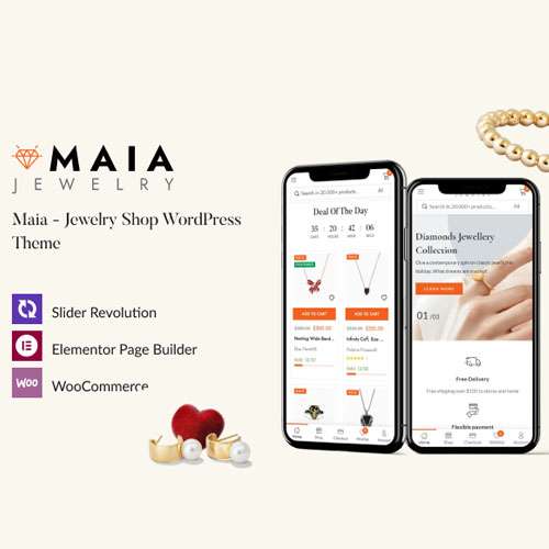 Maia – Jewelry Shop WordPress Theme