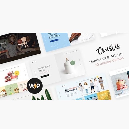 Craftis – Handmade, Handcraft & Artisan WordPress Theme + WCFM