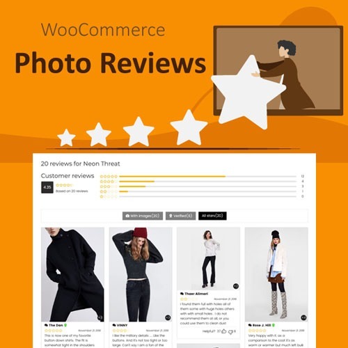 WooCommerce Photo Reviews