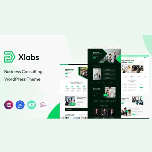 Xlab – Business Consulting WordPress Theme